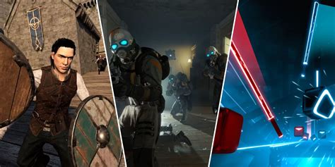 The best VR games to play in 2025 .